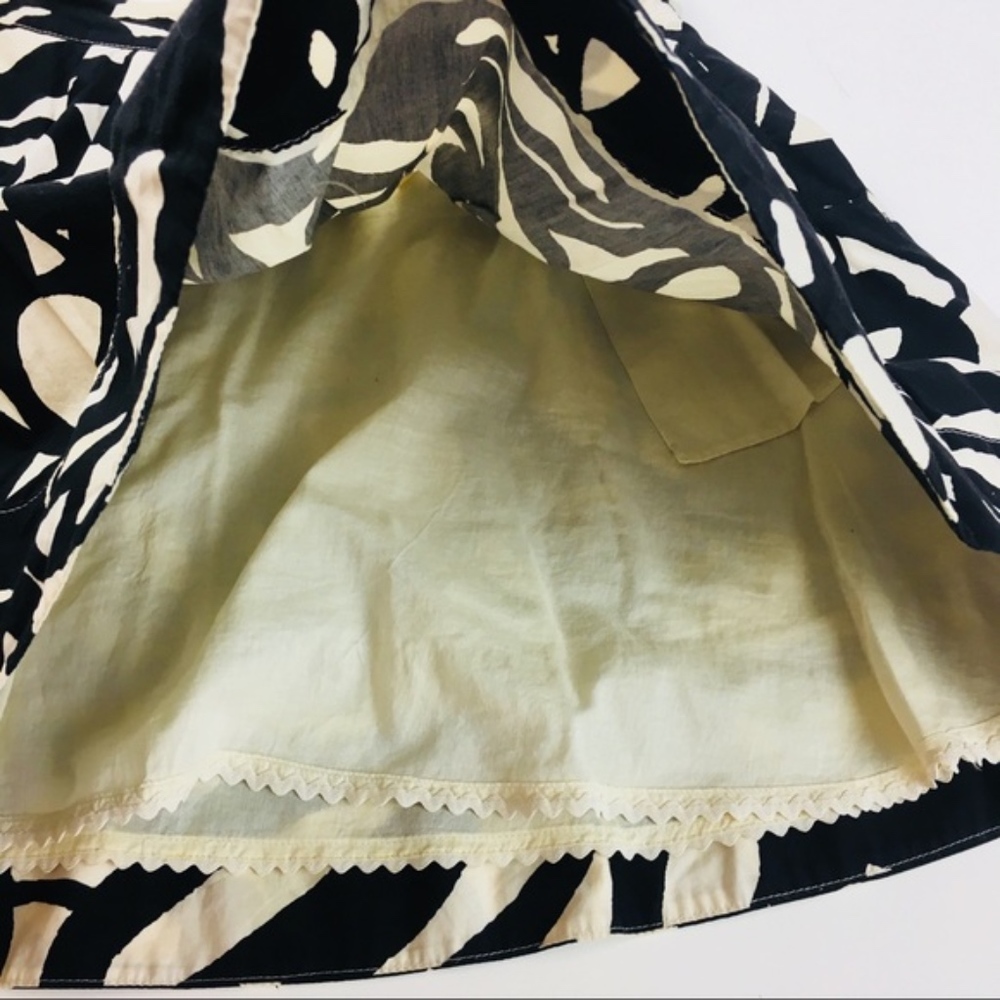 Anthropologie Fei Swirl Print Skirt - Picture 5 of 6